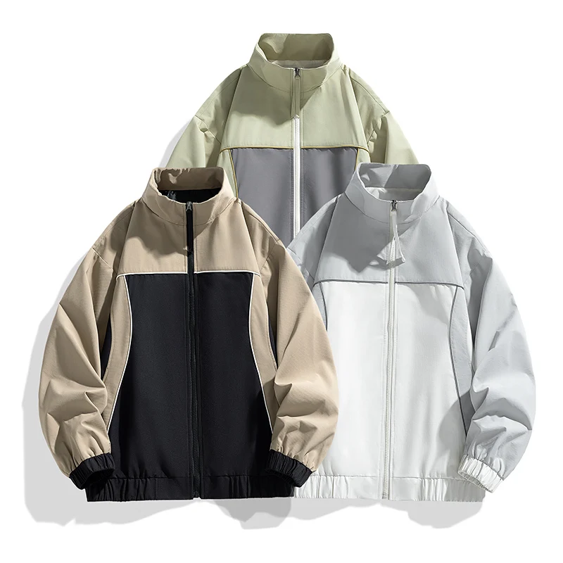 남성용 아웃도어 낚시 재킷 신상 가을 미국 스타일 멋진 코트 파일럿 가죽 재킷 고급 캐주얼 패션 코트