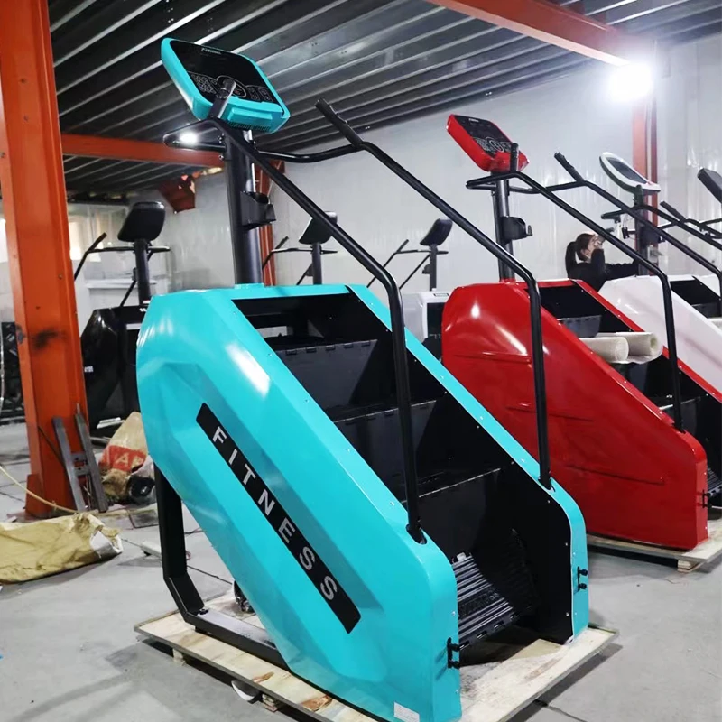 

【Hot】Wholesale Stainless Fitness Electric Powered Stairmill Climber Stepper Stair Master Climbing for Commercial Gym