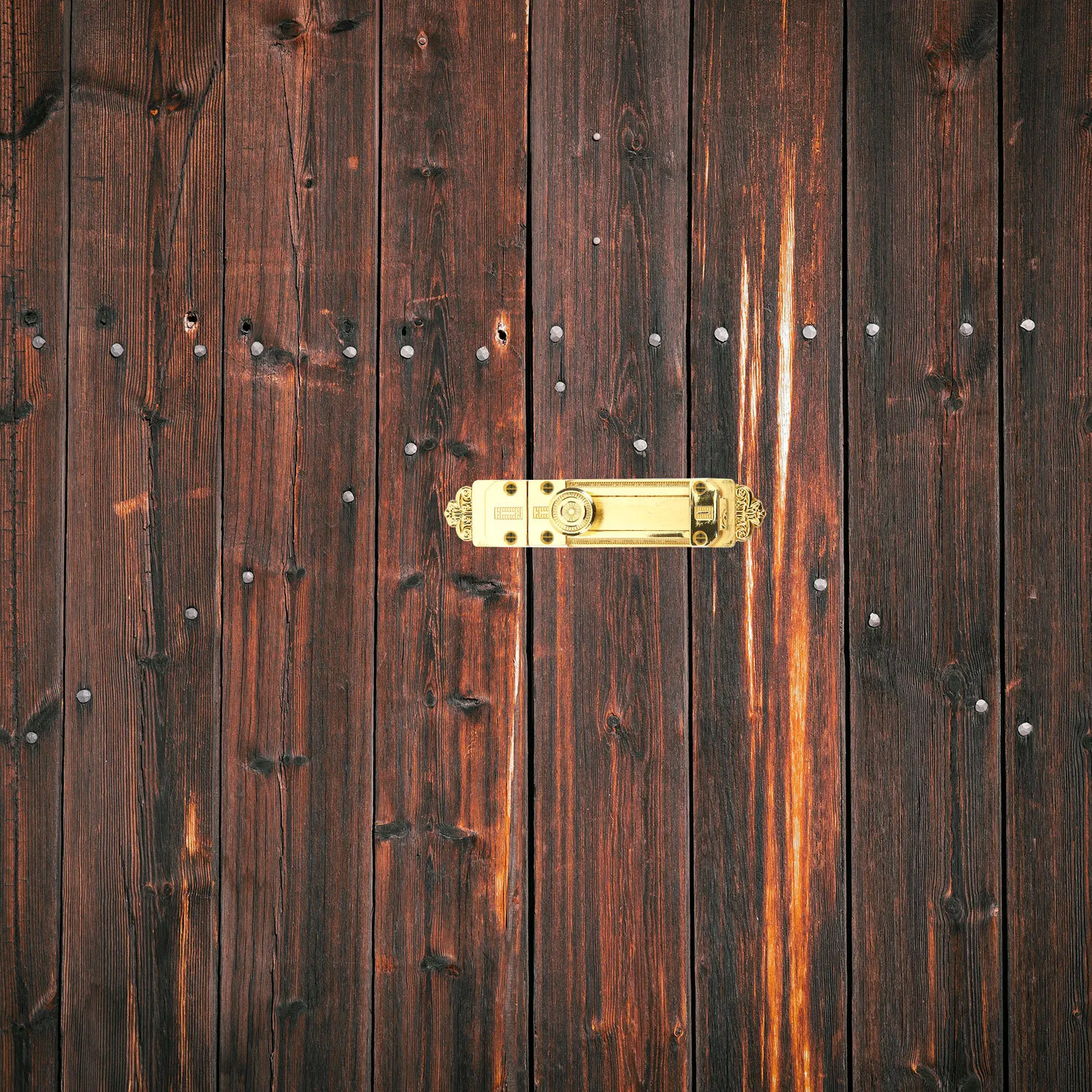 

5 Inch Zinc Alloy Door Bolt French Lock Latch No Fading Rust Security Privacy Smooth Edges Easy Install Retro Home