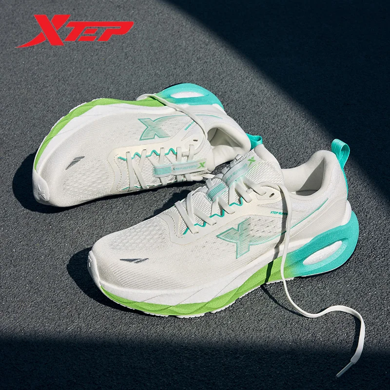 Xtep Lingbu 2.0 Running Shoes Male 2025 Spring ACE Support Feather Foam Sports Shoes  Stability Advanced Sneakers 875119110001