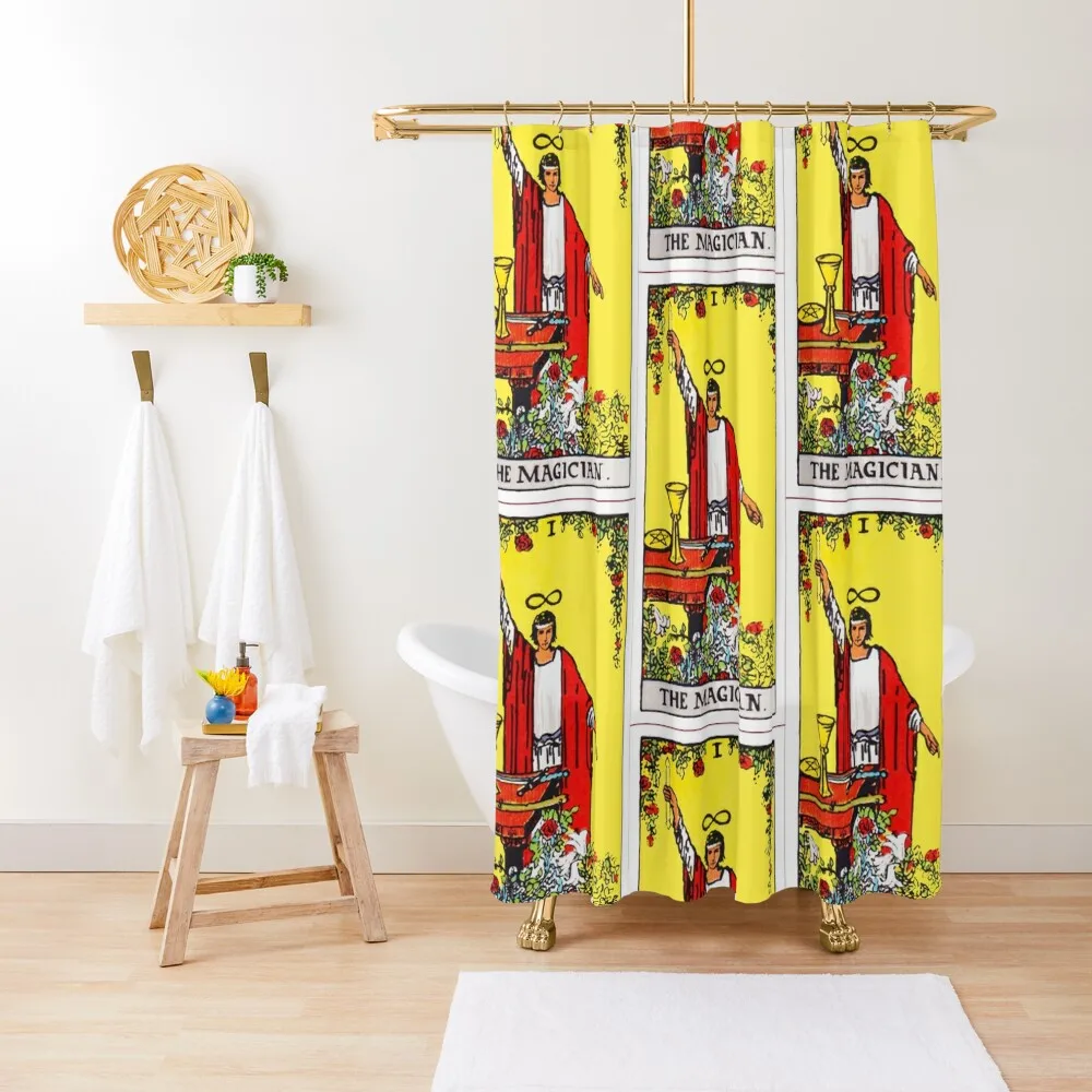 

The Magician tarot card Shower Curtain Bathroom Accessory In The Bathroom Shower For Bathroom Curtain