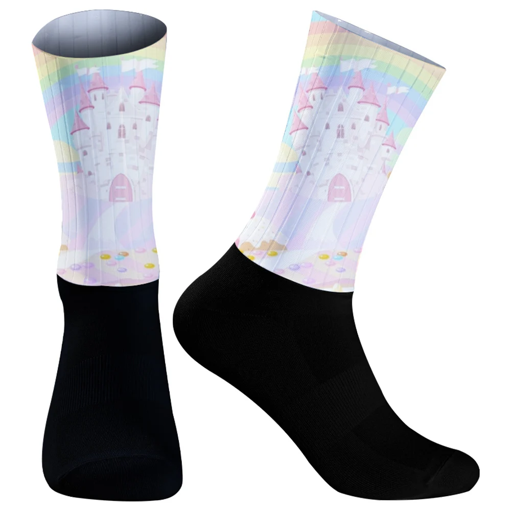 

for Men Wom Colorful Compression Hiking Socks Halloween Running Socks for Travelling Walking Climbing Cycling Socks 2024 New
