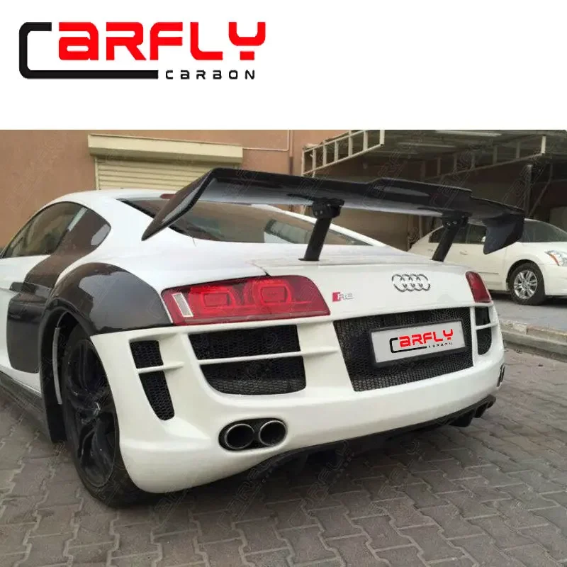 

Carbon Fiber Rear Spoiler Wing For PPI Style Audi R8 2008-2016