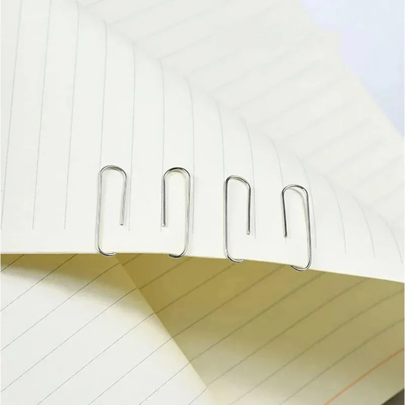 RWDD4 # -Clips de papel pequenos de 1,1 polegadas médios de 1,3 polegadas e tamanho enorme de 2 polegadas. Clipes de papel revestidos à prova de ferrugem duráveis