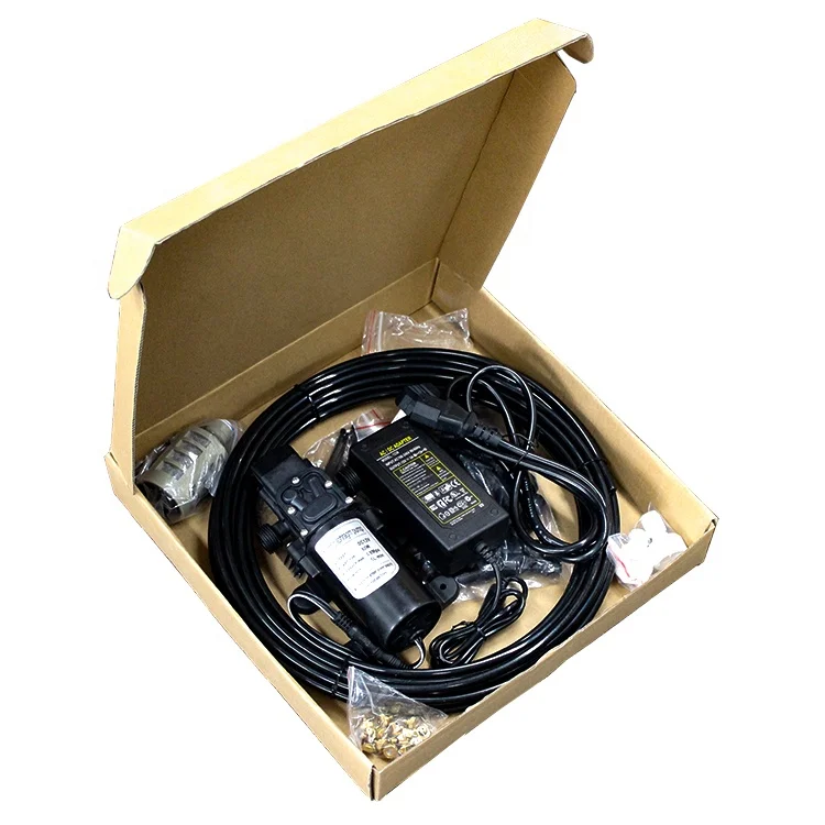 

Cooling Humidification Irrigation Fog Mist Nozzle Sprayer Spray Pump Garden Misting System