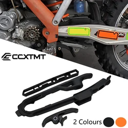Motorcycle Swingarm Chain Slider Kit Brake Hose Clamp For KTM SX XC SXF XCF 125 250 300 350 450 2018 2022 For Husqvarna FC FS FX