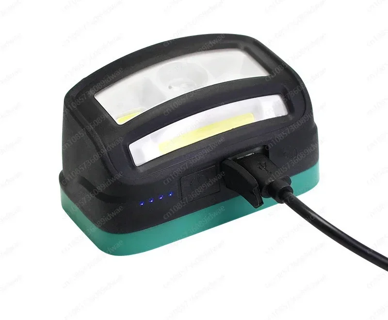 Highlight multi-light source work light PI65 waterproof charging induction headlight