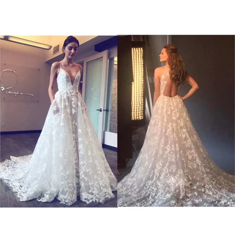 فستان طويل جديد أنيق وعصري مع رسن على شكل خط عنق