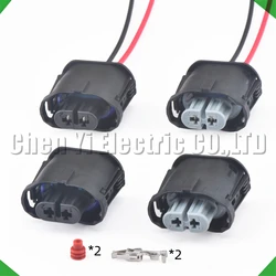 2 Pin Automotive Connectors fog lamp H8 bulb Wire harness Plug F18 E60 1-1355668-2 1355665-1 For BMW X1 X3 X5 X6 320 325 520 525