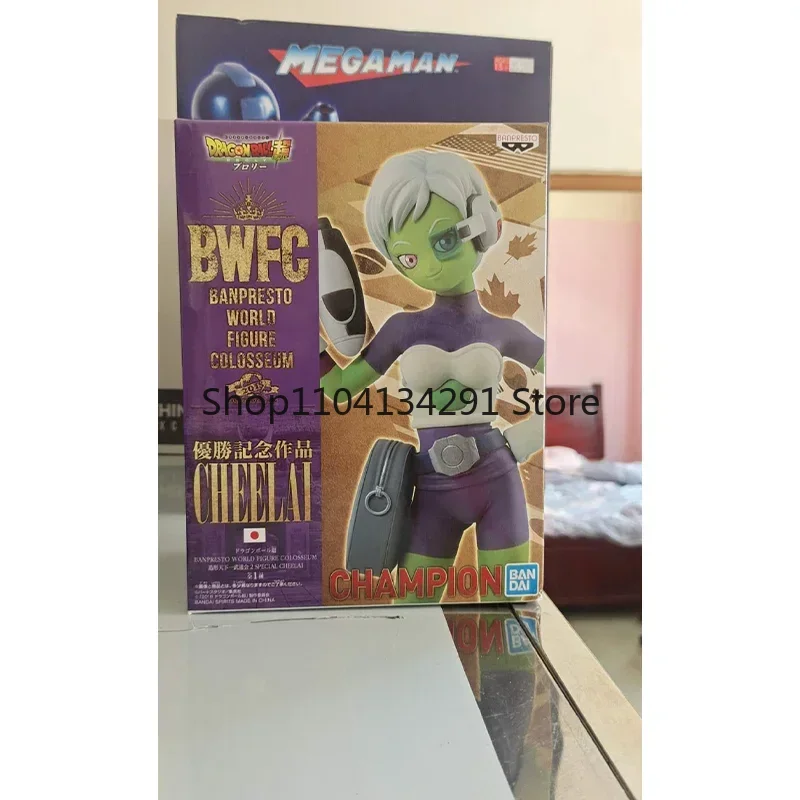 

Bandai натуральная Dragon Ball супер аниме BWFC2 Cheelai фигурки Коллекционная модель ограниченная серия SP куклы игрушки подарки для детей