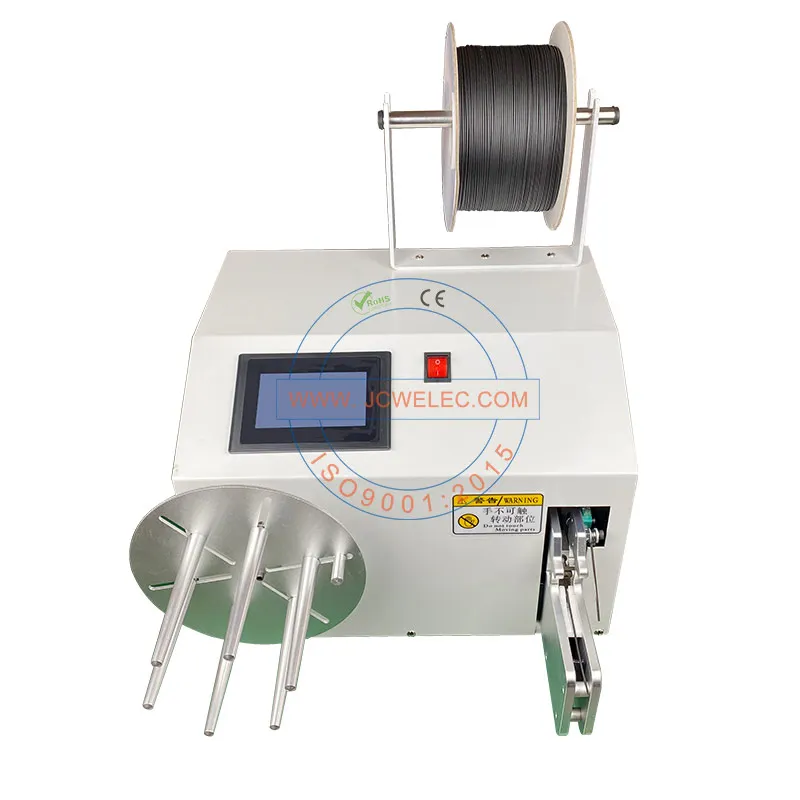 

JCW-WB01N Semi Automatic Wire Winding Twist Machine Electric Cable Coiling Tie Wrapping Machine Winder