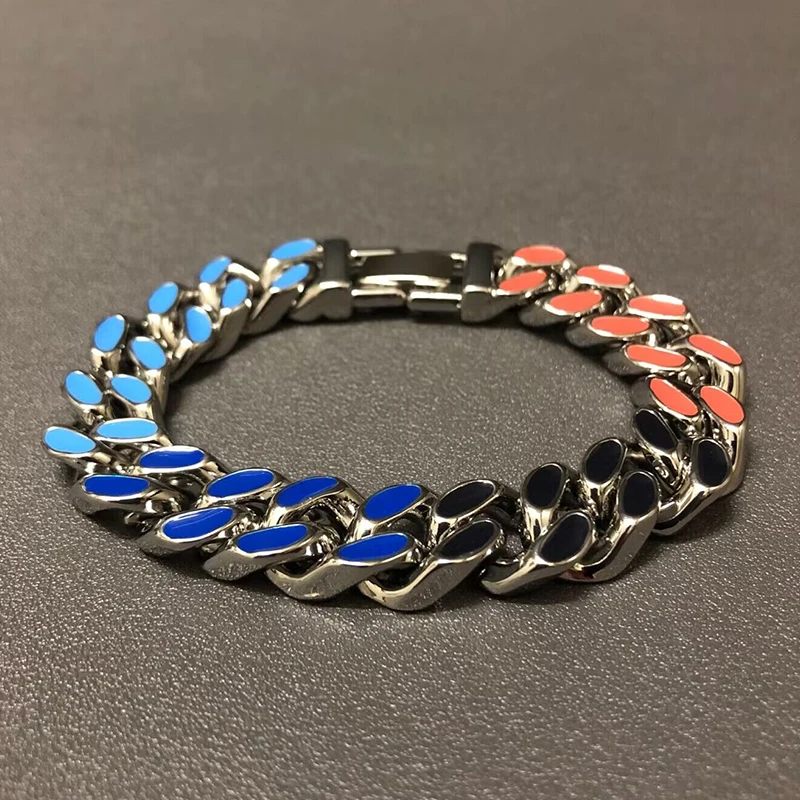 

New Trendy Cuban Chain Men Bracelet Classic Stainless Steel Width Chain Bracelets For Women Jewelry Chic Gift Bangle Heavy Duty
