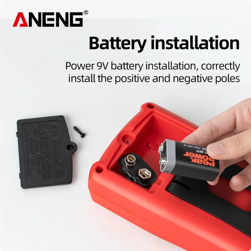 ANENG DM850 1999 Counts Digital Multimeter Eletric Professional Automatic AC/DC Votage Tester Current Ohm Ammeter Detector Tools