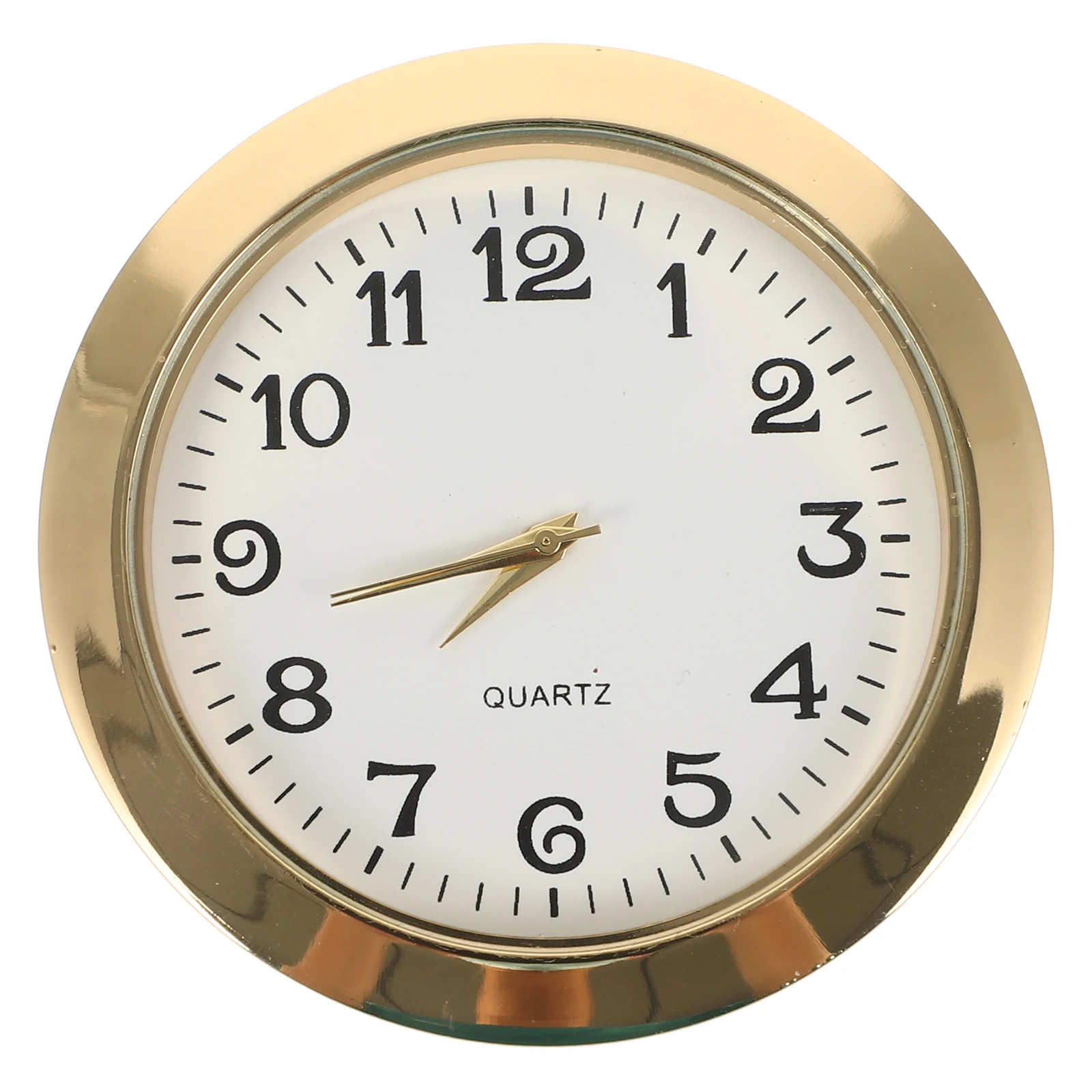 

Crafts Alloy Watch Head Clock Parts Numerals Faces Water Proof Kit Plate for Making Golden Insert Dial