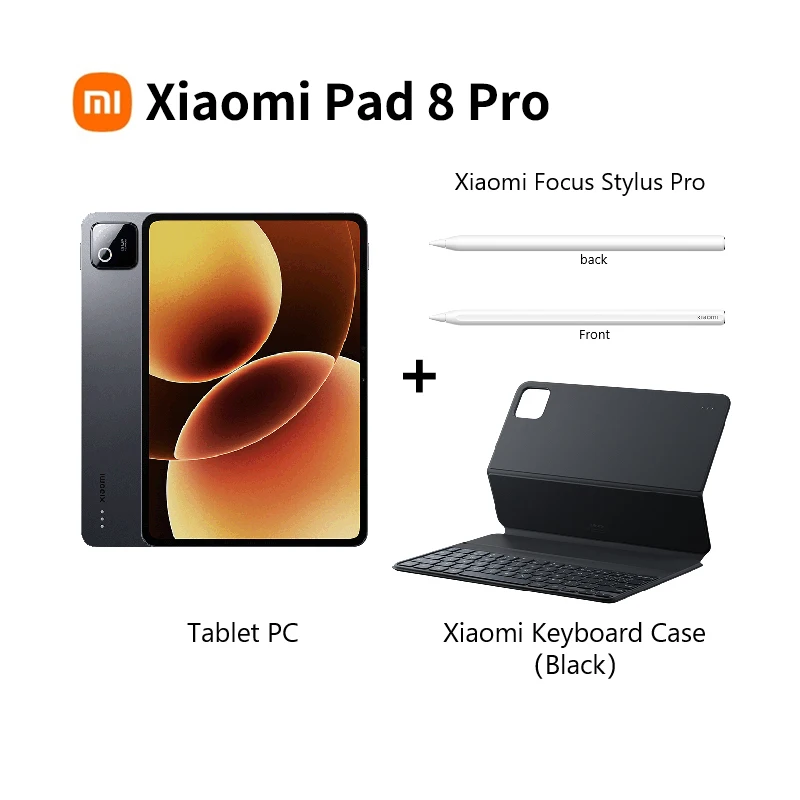 Xiaomi Pad 8 Pro 2025 11.2インチ 3.2Kディスプレイ Snapdragon 8