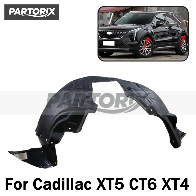 Fender Liner For Cadillac XT5 CT5 CT6 XT4 Rear Wheel Arch Liner Wheel Arch Cover Car Accessories