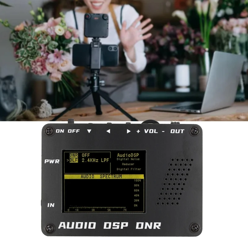 Noise Reducer DNR Digital Filter SSB Ham radio YAESU + Speaker