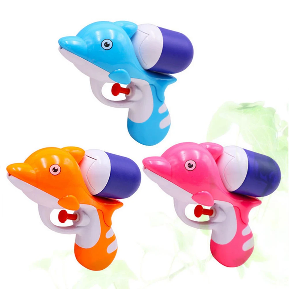 3pcs Mini Gun Dolphin Shape Kids Squirters For Children Party Favors Gift Summer Swimming Pool Water