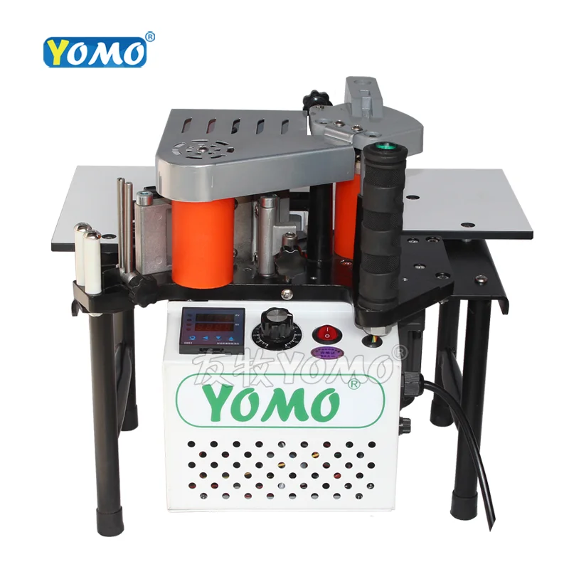 

MY-50 Edge Banding Machine Double Sided Glue Speed Control Woodworking Portable Manual Edge Bander Machinery