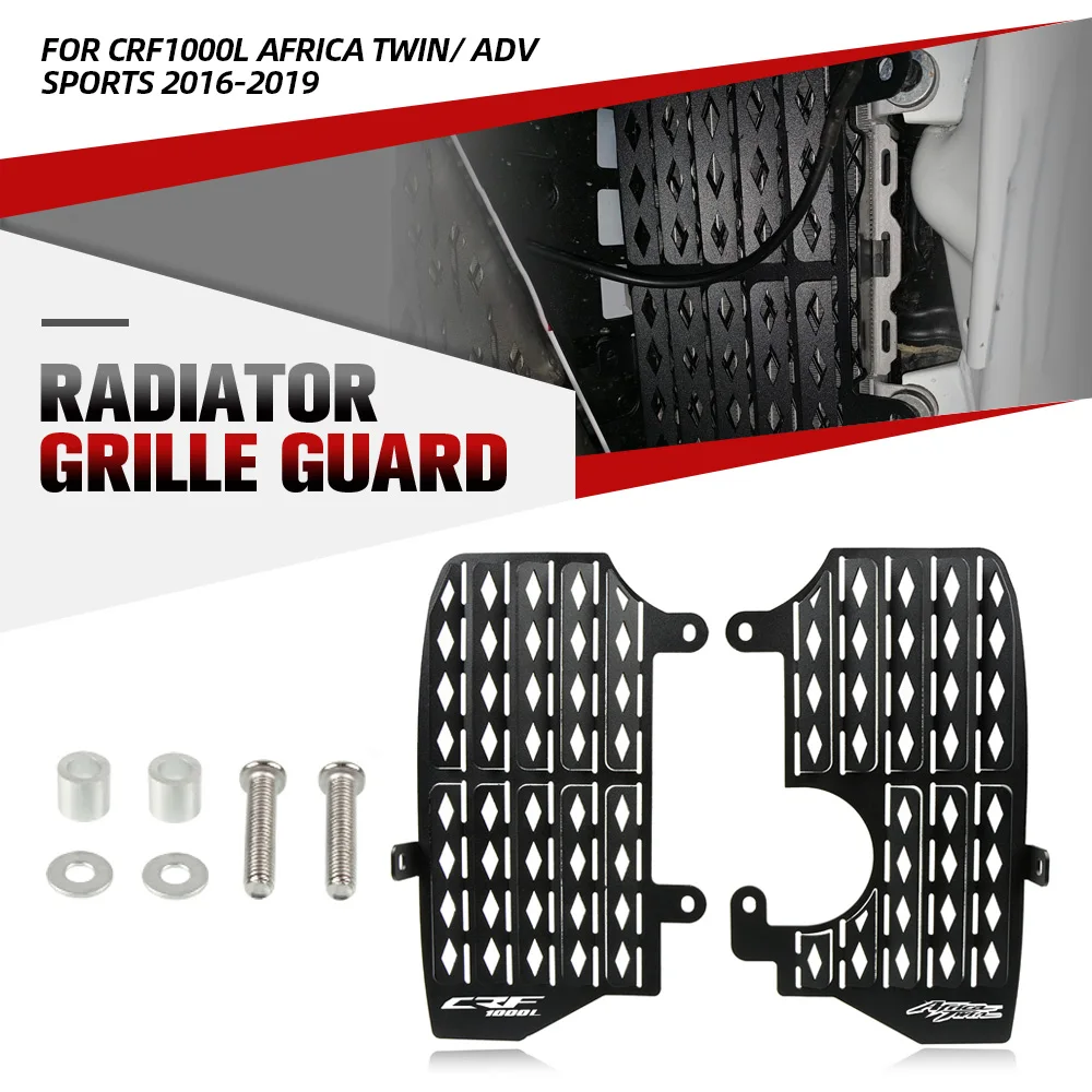 

FOR Honda CRF1000L Africa Twin/ ADV Sports 2016-2017-2018-2019 Motorcycle Accessories Radiator Guard Grille Cover Protection