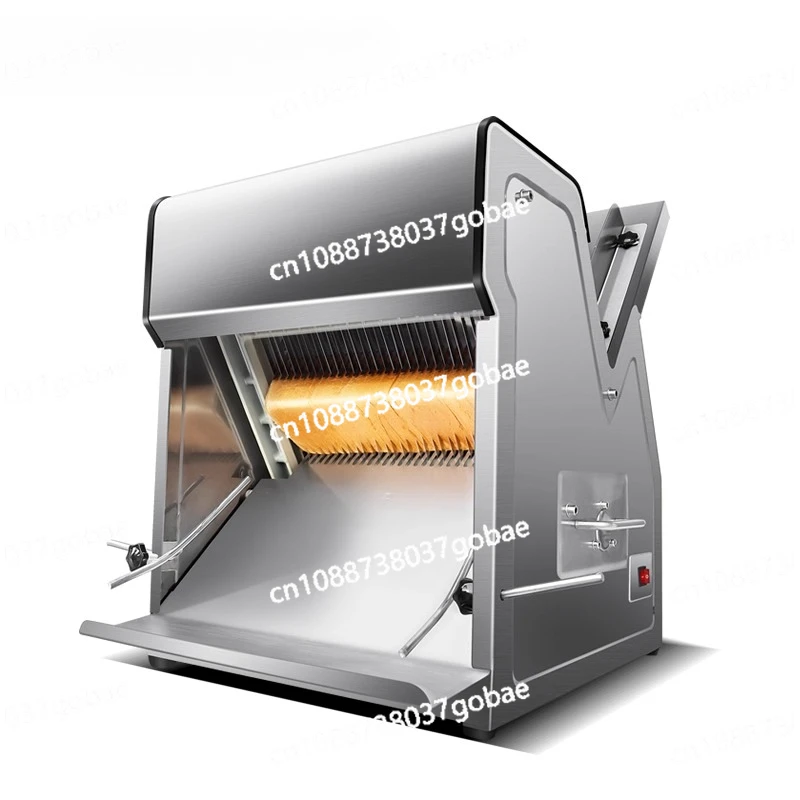 

Коммерческая нарезка для тостов. Слайсер для хлеба из нержавеющей стали. Машина для измельчения хлеба.