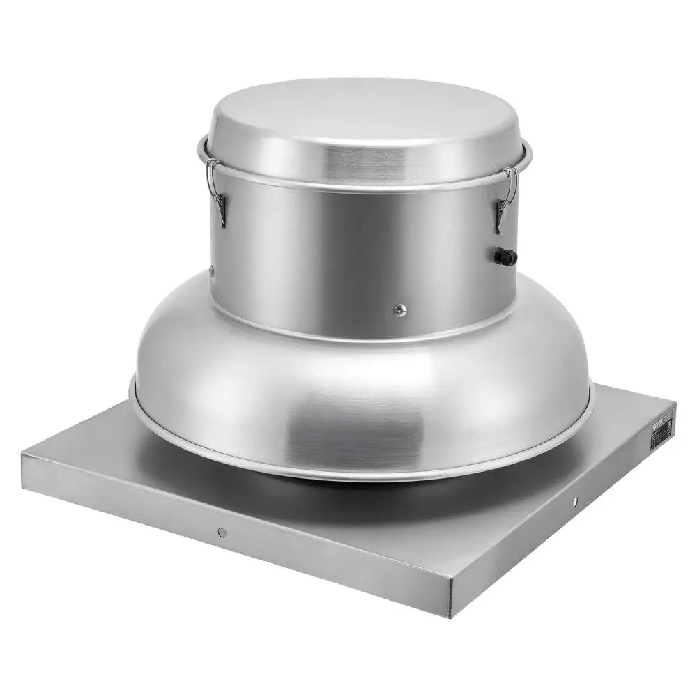 

High 2400 CFM Roof Upblast Exhaust Fan for Restaurant Kitchen Direct Drive 250W Energy Efficient Ventilation