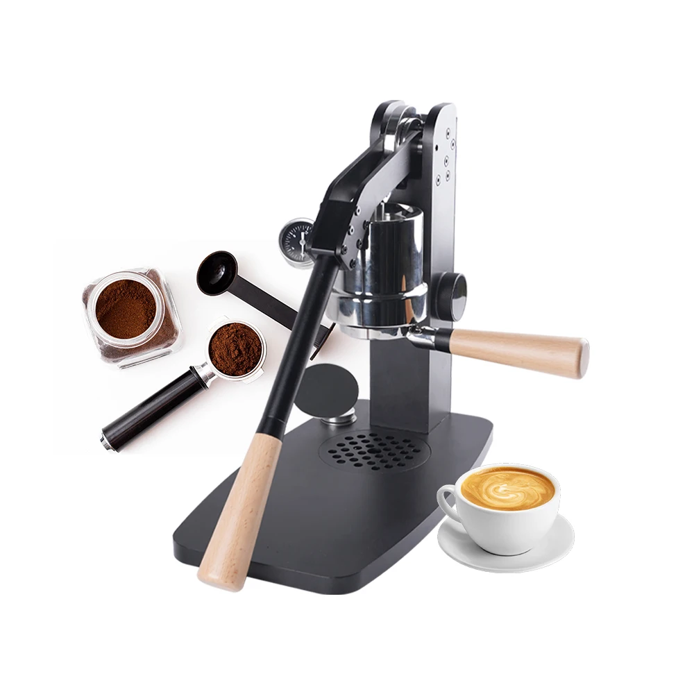 

Электрическая кофемашина с PID-регулятором температуры и ручным приводом для эспрессо, для дома, офиса, кафе, ручная кофеварка с ручным прессом