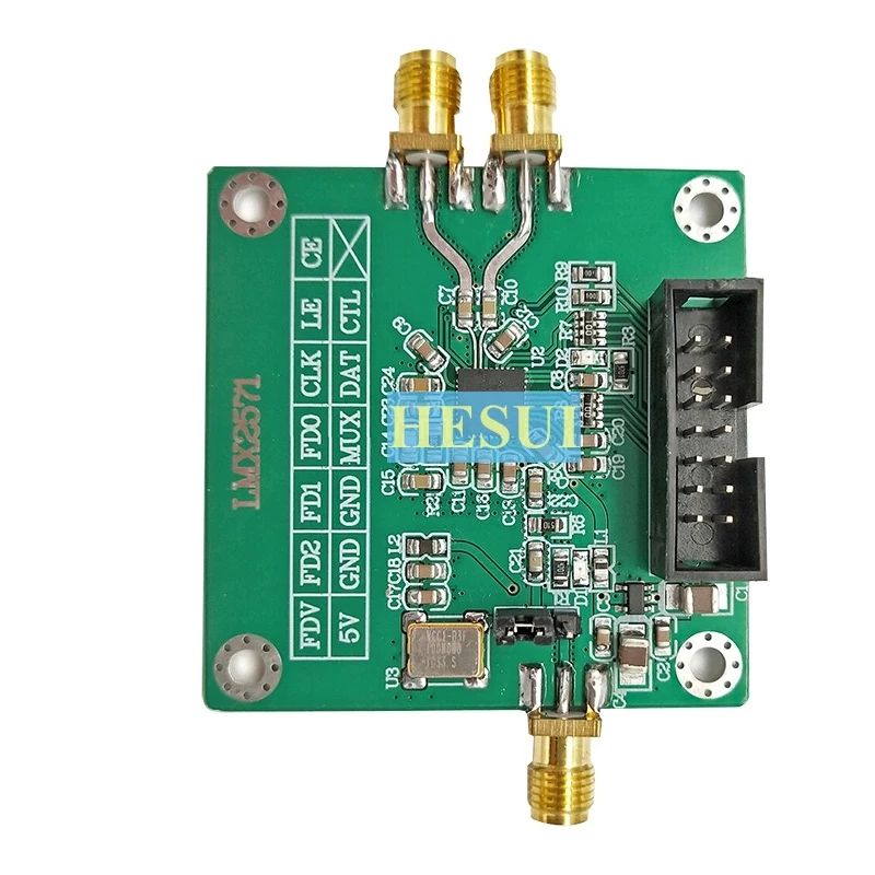 

LMX2571 Signal source RF source PLL module FM modulation Low phase noise Low power consumption