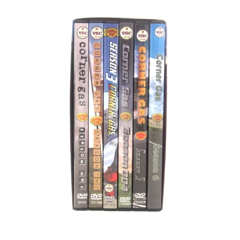 Corner Gas Complete Series Season 1 to 6 Full Version with Fun Facts at Gas Station 17 Discs Set