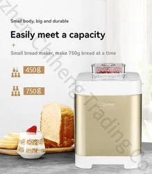 Household Bread Maker Full-automatic Bread Making Machine Ice-cream Function Bread Maker PE6280