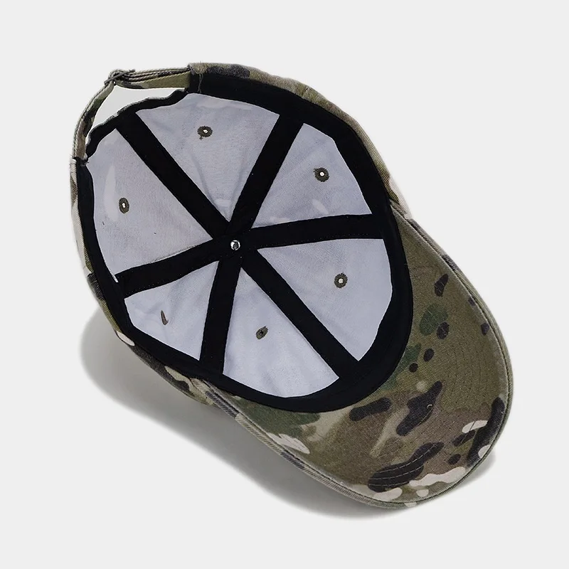 Outdoor Weiche Baumwoll-Golf-Baseballkappe Persönliche Tarnmuster-Sportmütze Herren Reise-Sonnenhüte Damen Camping-Kappen Gorras – Detail 24
