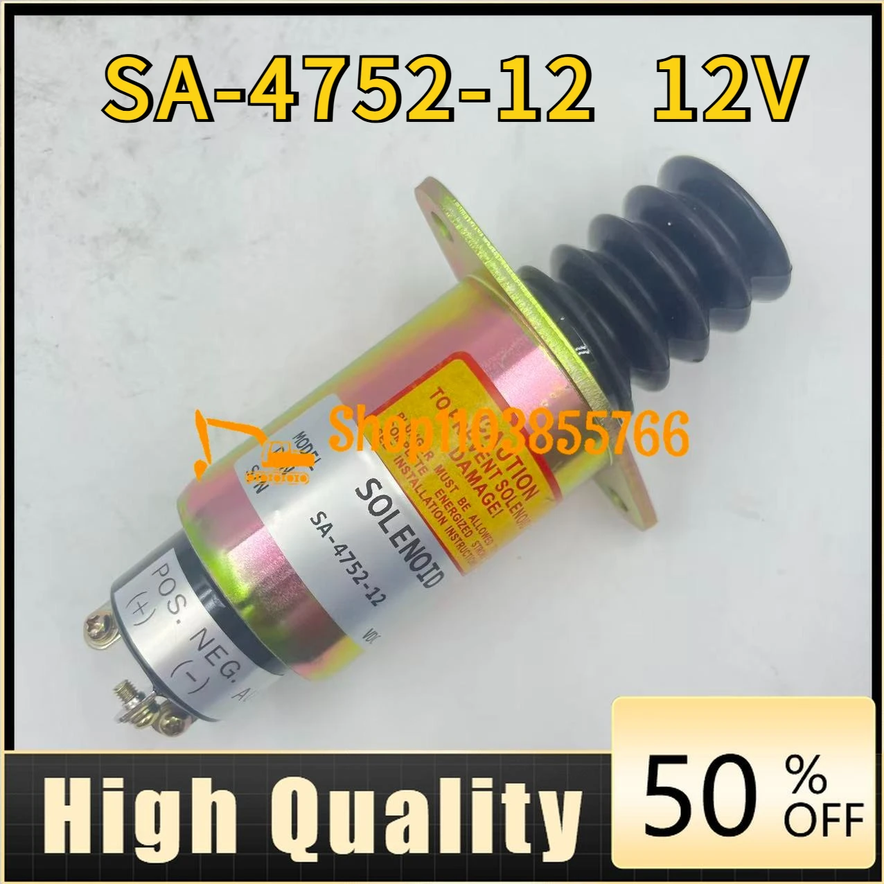 

Соленоид отключения топлива 12 В SA-4752-12 для SA-4752-12 SA4752-12 2003-12S7U1B2A