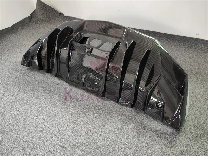 

SVJ Style Factory Direct Selling Semi Dry Carbon Fiber Rear Bumper for Lamborghini Aventador LP700 LP720 LP750 Body Kit