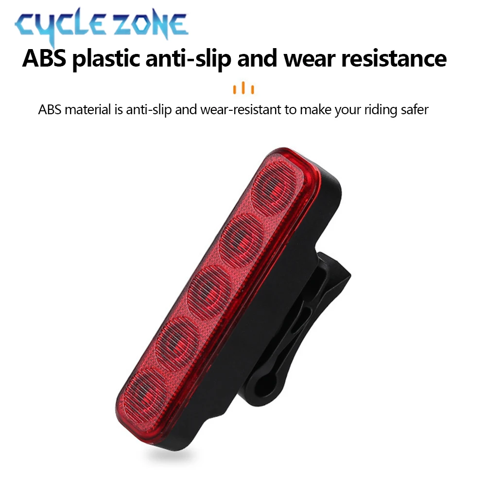 Bicycle Lights MTB Bike Night Riding Warning Taillight Bike Seatpost Lamp Bicycle Rear Light Lamp Lantern Cycling Accessories