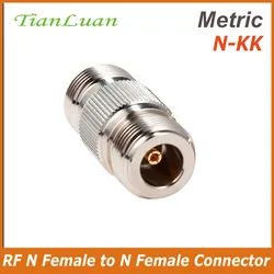 N Female to N Female Connector Barrel Coupler Adapter Double Female for Mobile Phone Signal Booster Extension RF Coax Cable