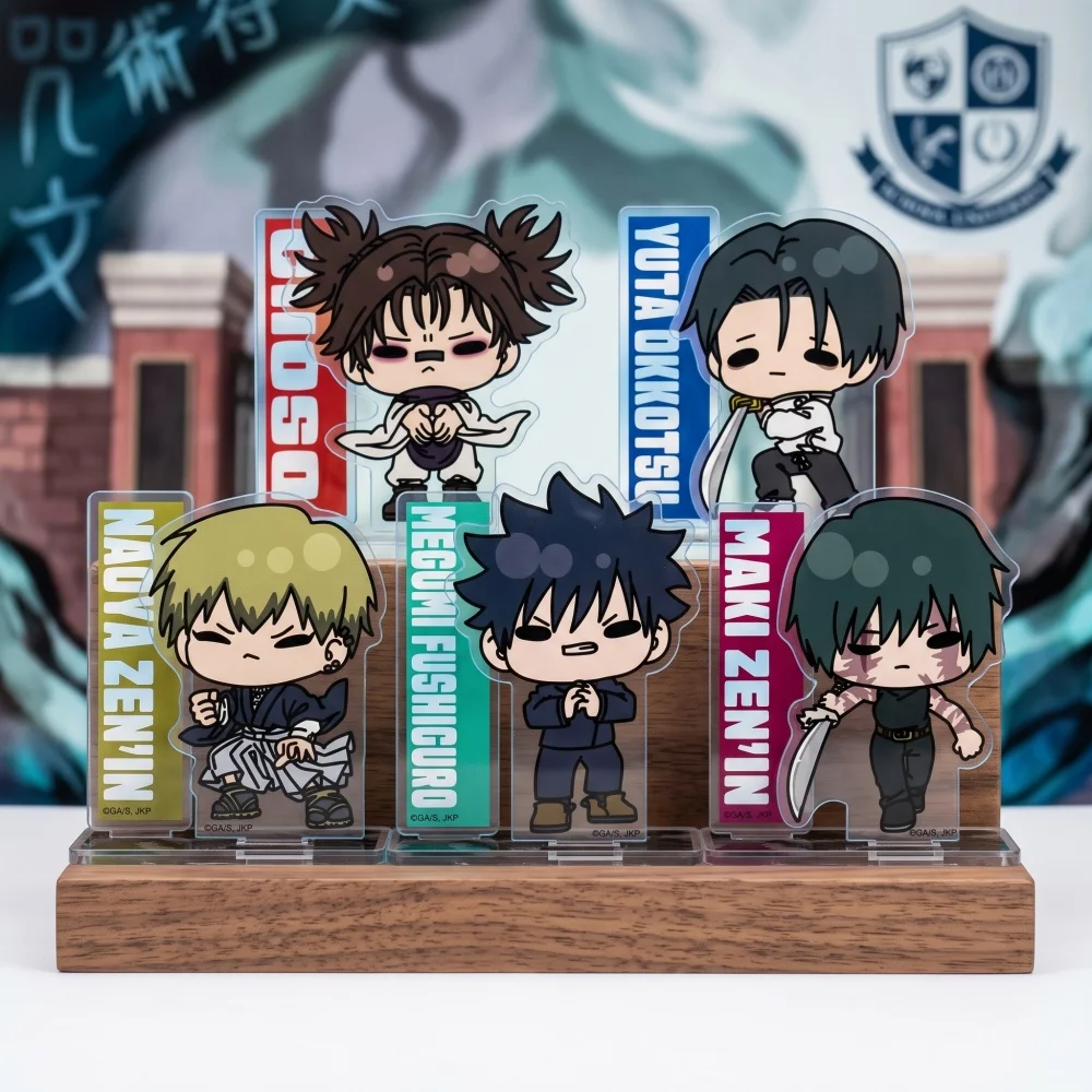 10CM Jujutsu Kaisen Chibi-Style Acrylic Stand Keychain for Choso Yuta Okkotsu Anime Table Decoration Otaku Fan Gift