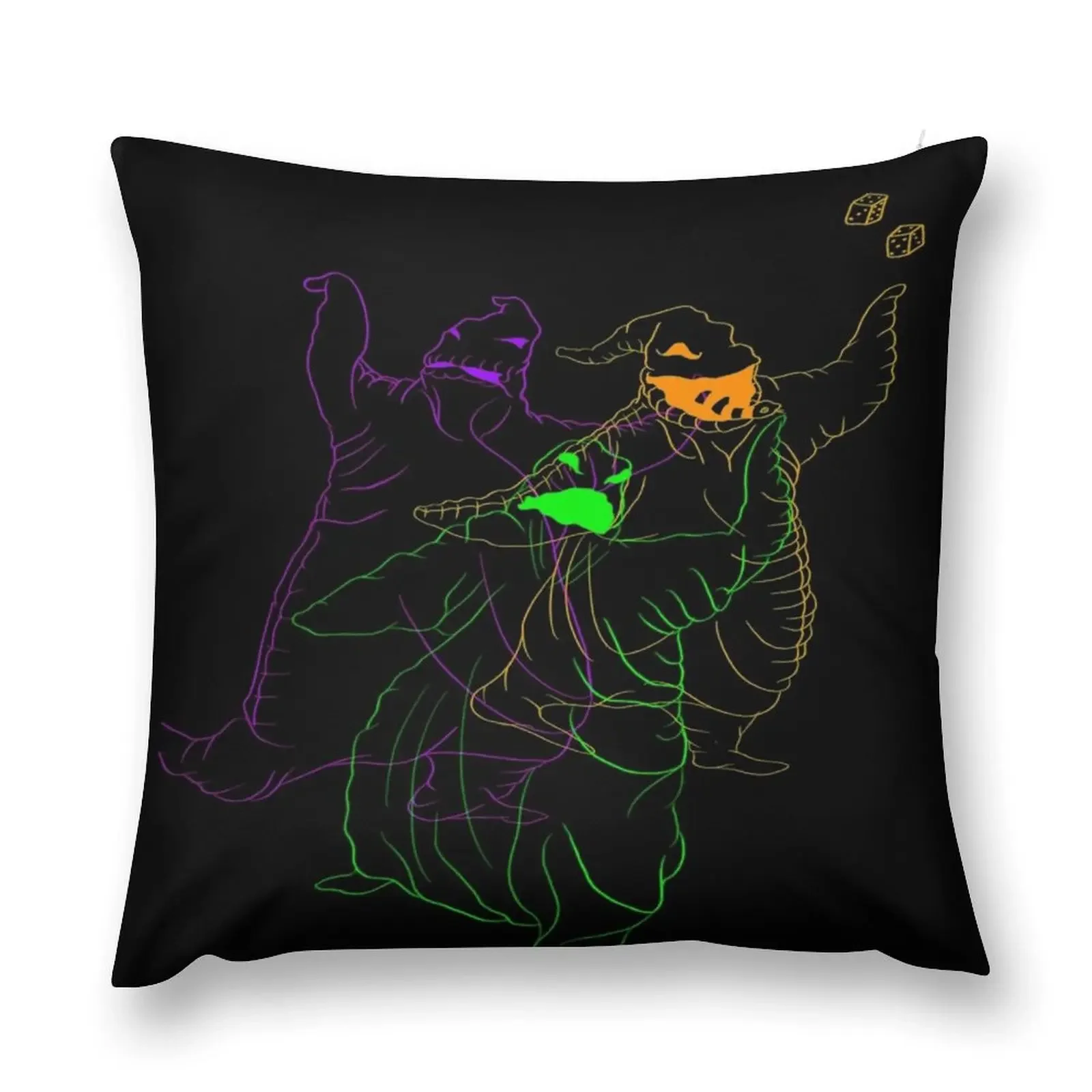 Oogie Boogie Throw Pillow Marble Cushion Cover Decorative pillowcase autumn pillowcase Cushion Cover Luxury pillow