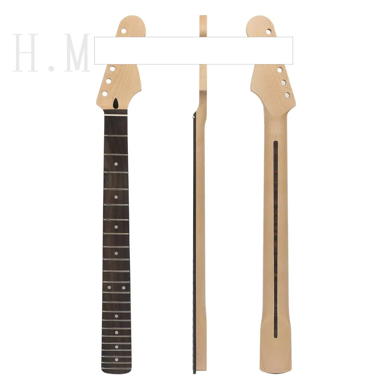 

22nd grade ST electric guitar neck, right-handed guitar handle, guitar head, ST strap center line maple wood handle