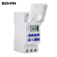 Timer 220V 110V 24V 12V AHC15A TE-4163 Digital LCD Power Timer Programmable Time Switch Relay 16A THC15 Weekly Control Timer