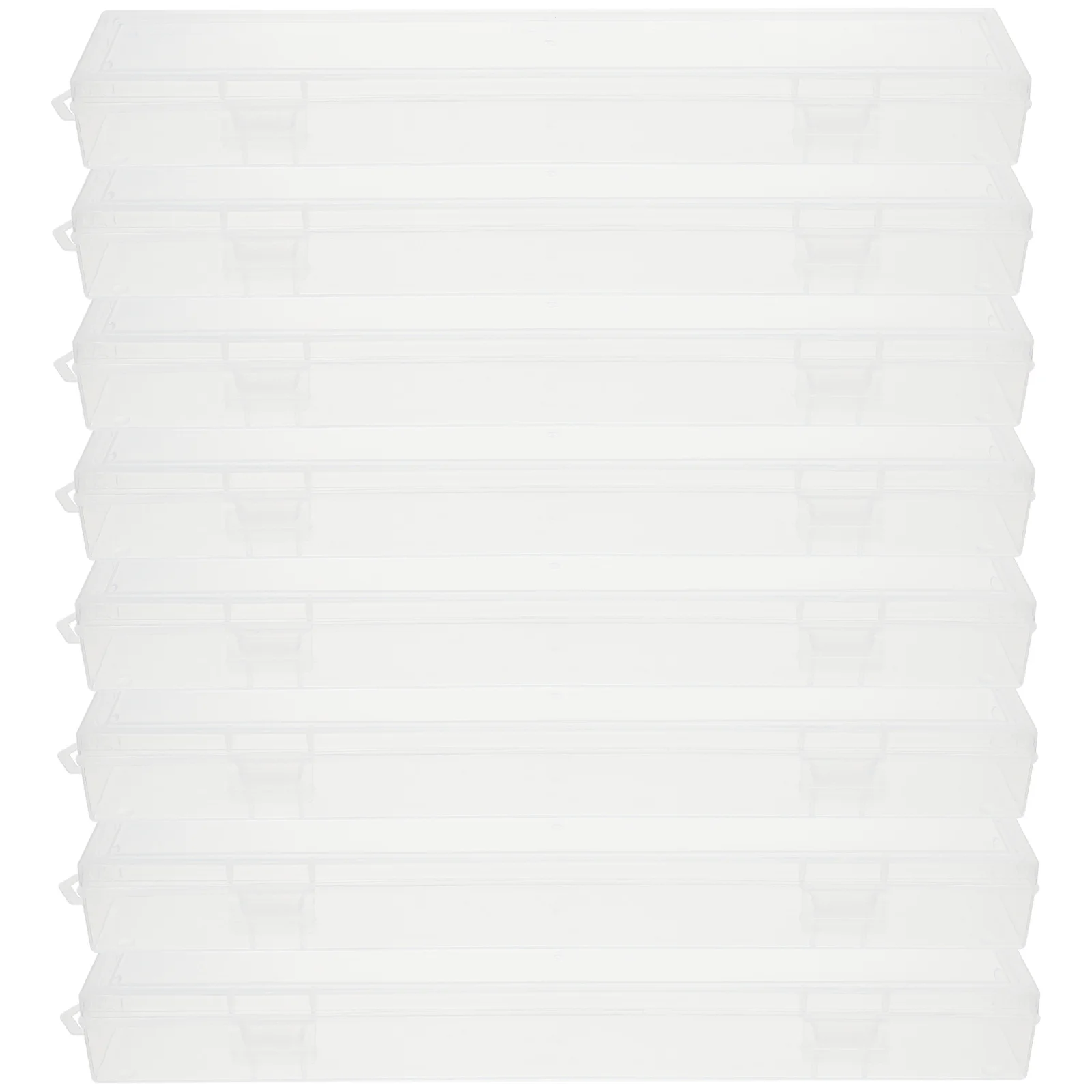 8 قطعة حافظة ملحقات اللوحة متعددة الوظائف من البلاستيك القوي للفرش والأقلام وأدوات الخط صندوق فرشاة الرسم