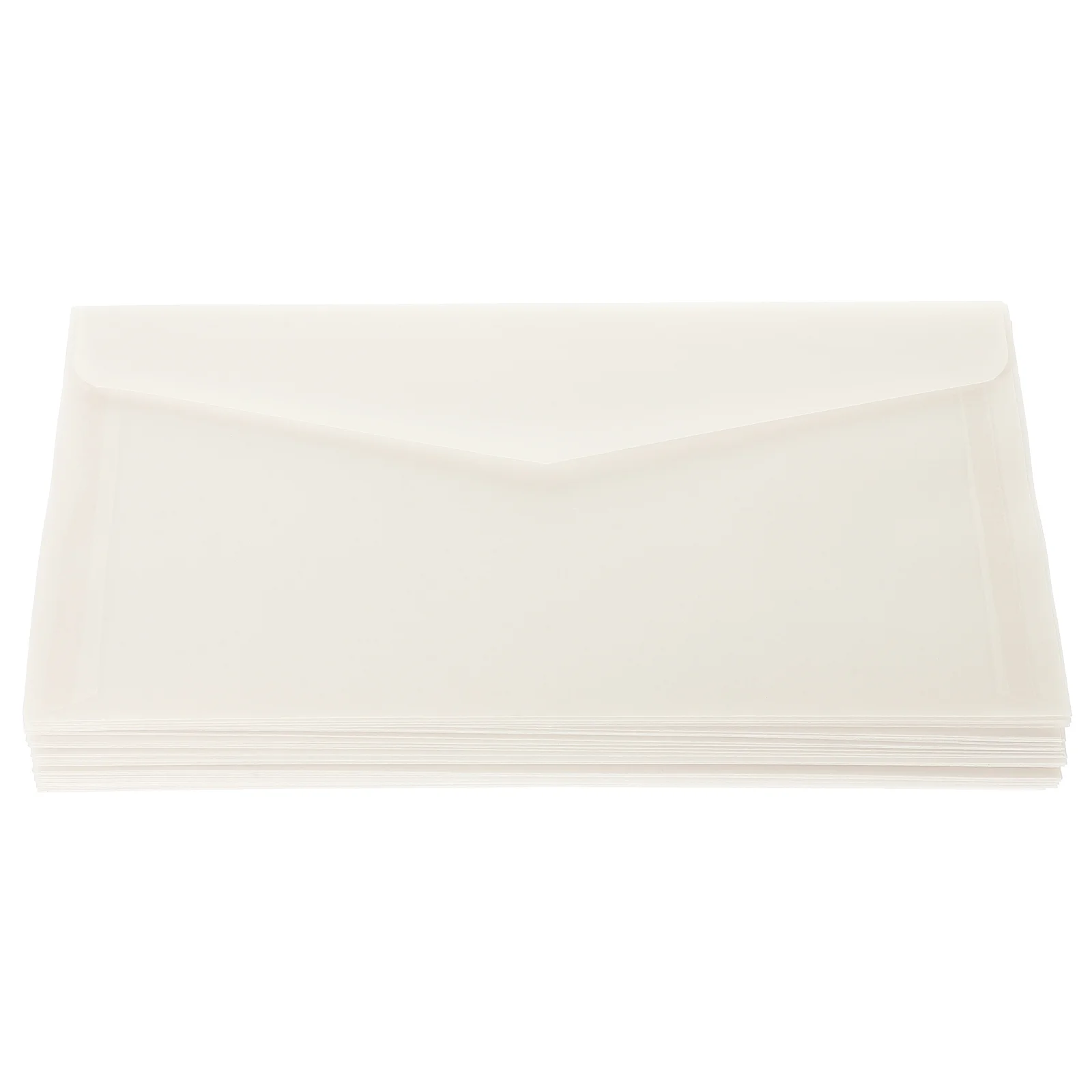 Clear Envelopes Sulfate Paper Transparent Invitation 50pcs Student Greeting Cards