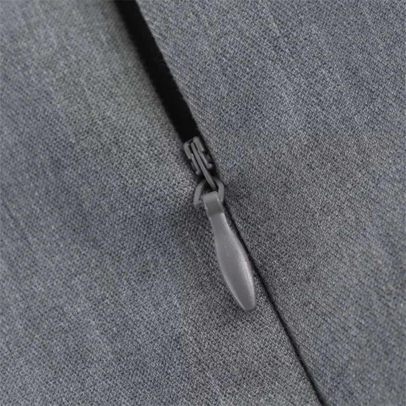 KEYANKETIAN Summer New Women's Tiered Pleated Patchwork Sleeveless Mini Dress Office Lady Back Zipper Slim Fashion Dresses