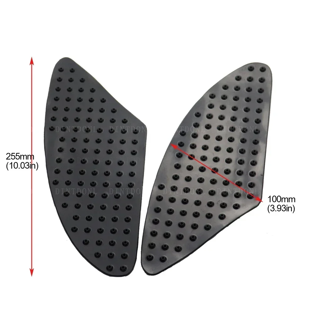 For YAMAHA YZF R3 R25 2020-2022 Tank Pad Anti Slip Stickers Side Decal Protector Glue Rubber YZFR3 YZFR25 Motorcycle Accessories