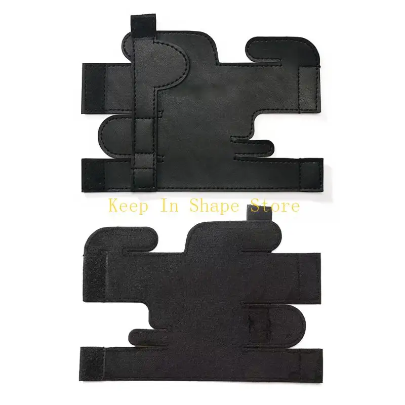 U1JC Trumpet Grip Wrap Accessory, Single Black Oxford Cloth Hand Guard Cover for B Flat Trumpet Practice and Reduced Hand