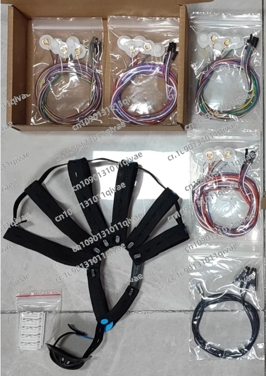 

16 channel wet electrode cap+16 channel EEG brainwave module