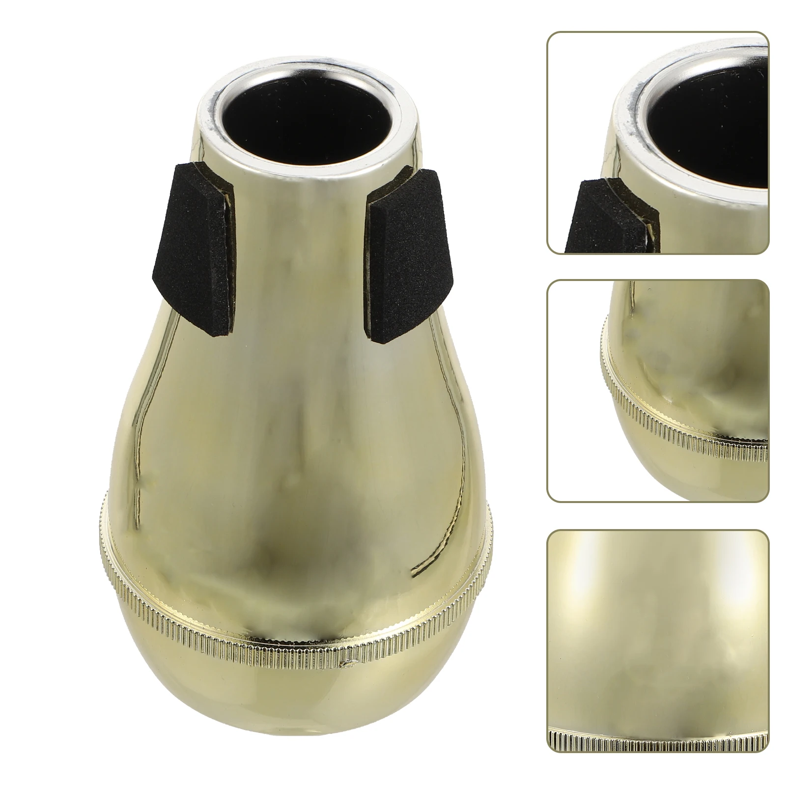 

Trombone Mute Abs Plastic Durable Silent Practice Small Easy Carry Instrument Accessory For Trombone Part Mute Dampener Sound