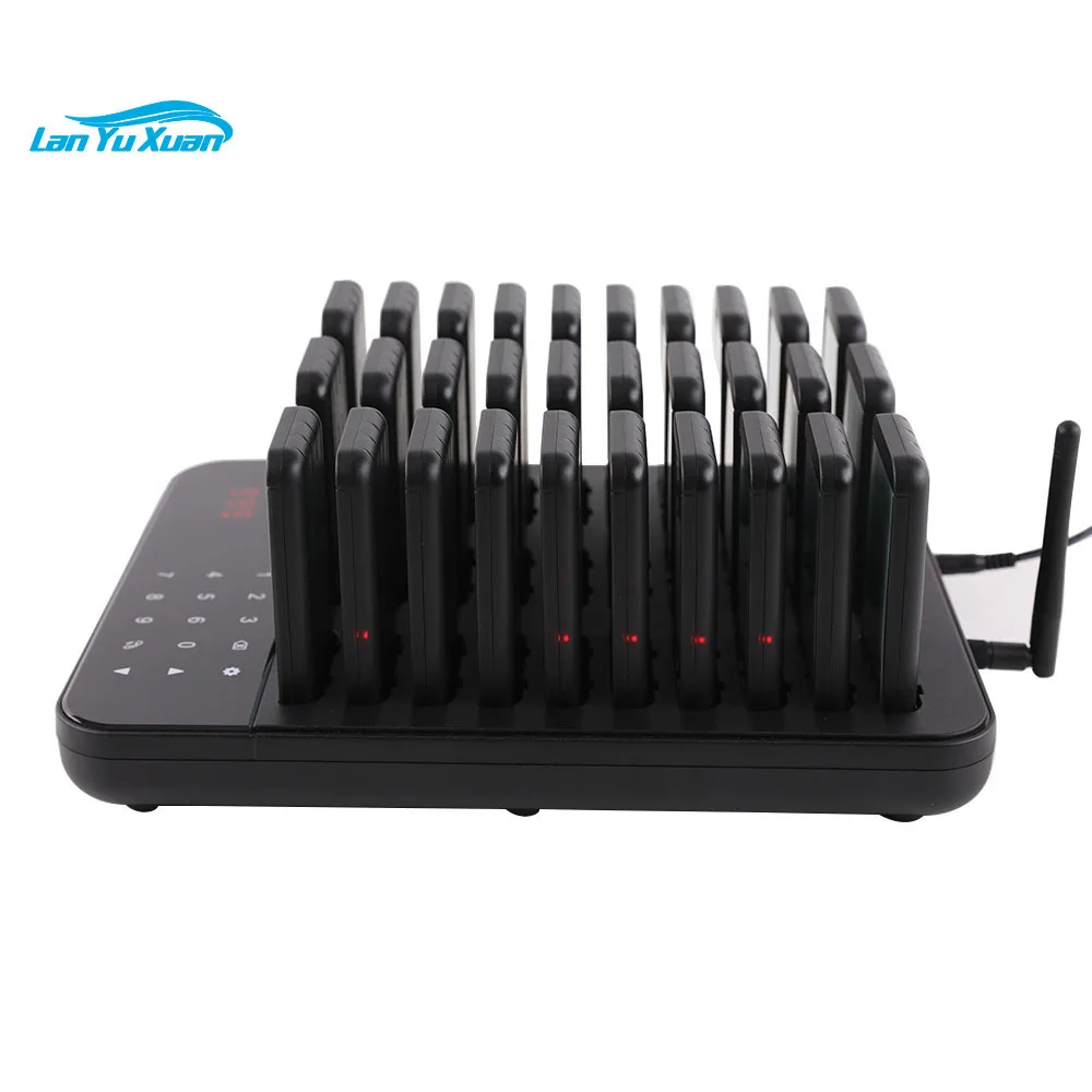 

Hotel Waiter Service Wireless Calling Guest Paging System Customer Queue Beeper Coaster Pager Vibrators for Restaurants
