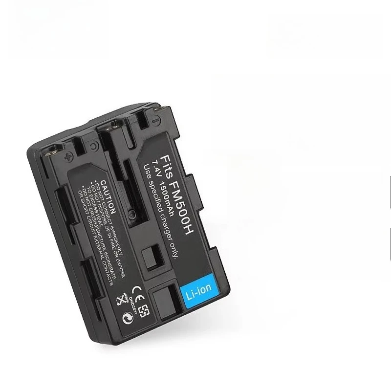 For Sony A57 A58 A65 A350 A560 A700 A900 NP-FM500H NP FM500H FM500H Battery Charging Port Digital Batteries 7.4V 1500mAh