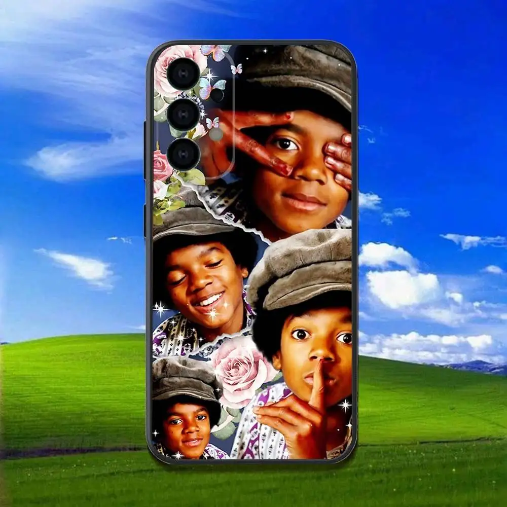 Singer M-Michael J-Jackson Phone Case For Samsung Galaxy A13,A21s,A22,A31,A32,A52,A53,A71,A80,Soft Black Shell