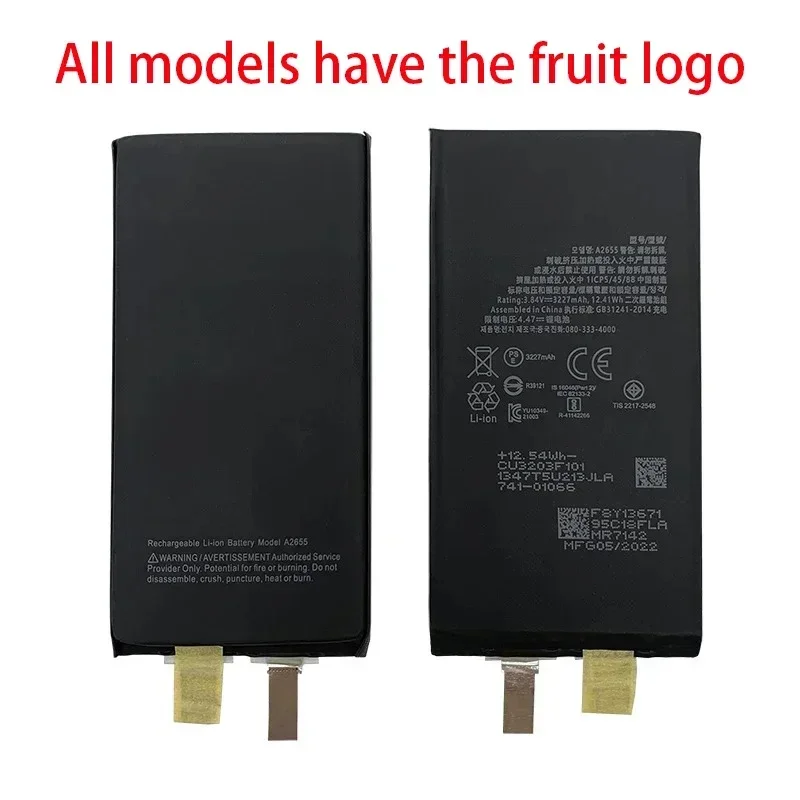 Rechargeable Battery Cell No Without Flex For iPhone  XR X Xs 11 12 13 14 15 Pro Max Mini SE  2 For Apple Battery Cell